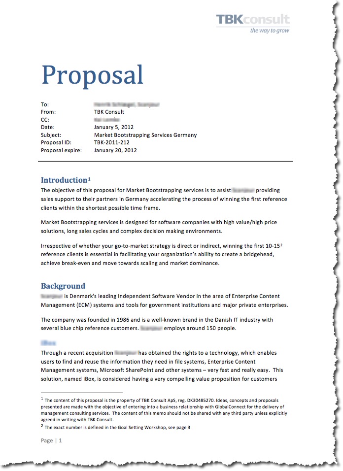 research proposal management